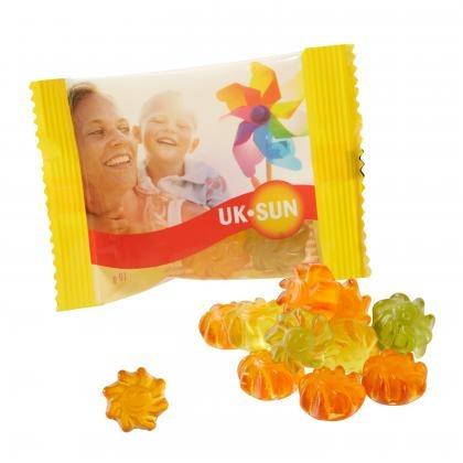 Vegan Well-Being Fruit Gum with Aloe Vera in a Conventional Bag