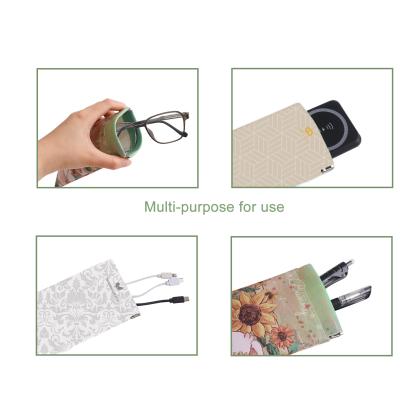Full Colour Print Glasses Pouch
