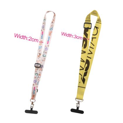 Adjustable Sublimation Phone Lanyard Adjustable Sublimation Phone Lanyard