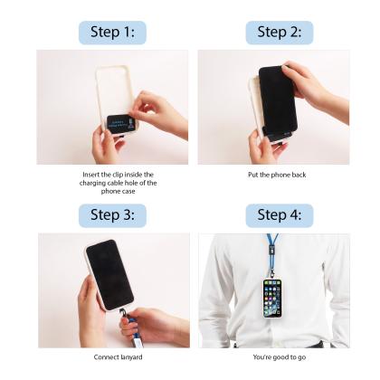 Adjustable Sublimation Phone Lanyard Adjustable Sublimation Phone Lanyard