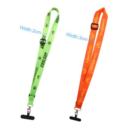 Adjustable Woven Phone Lanyard