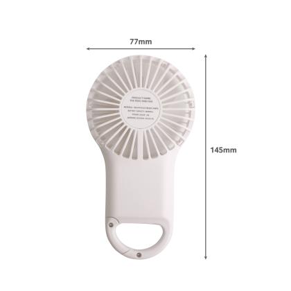 Carabiner Mini Fan with LED Light
