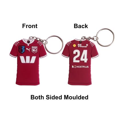 Custom Shape PVC Keyring
