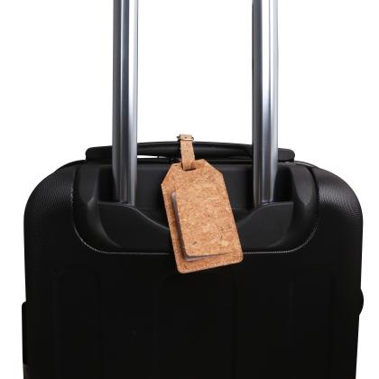 Cork Luggage Tag