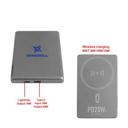 5000mAh Aluminum Magnetic Power Bank