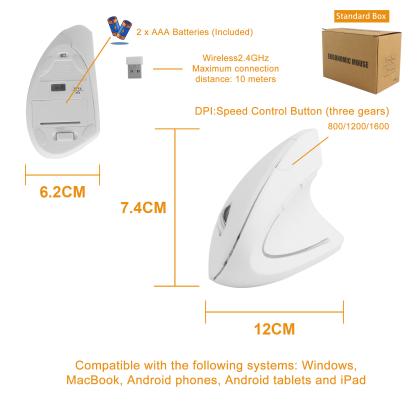 Ergonomic Wireless Mouse