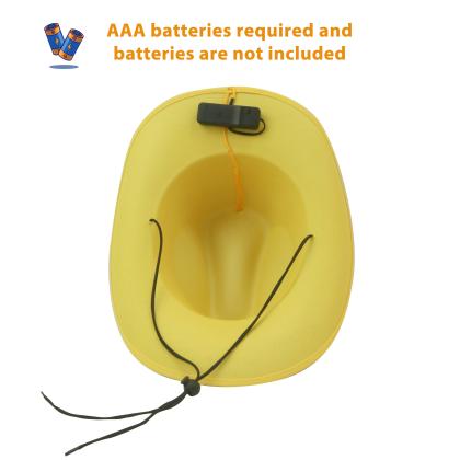 Light Up Sequin Cowboy Hats