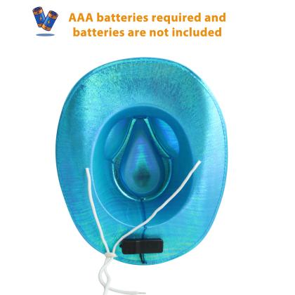 Light Up Cowboy Hats