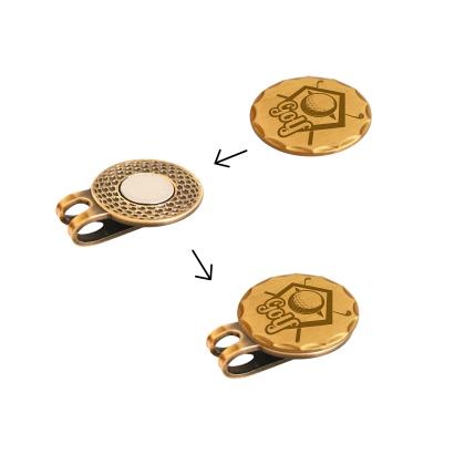 40mm Custom Antique Golf Ball Marker