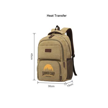 Canvas Laptop Backpack