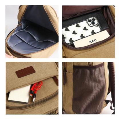 Canvas Laptop Backpack