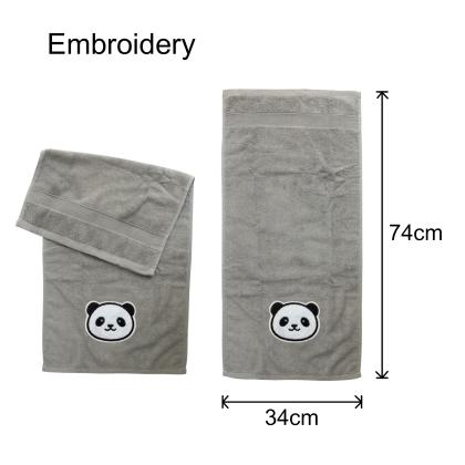 Embroidered Cotton Hand Towel