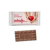 Customised Chocolate Bar M in a Paper Flowpack