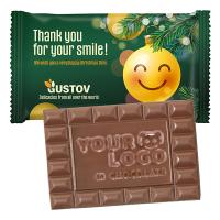 Customised Chocolate Bar XL in a Standard Flowpack