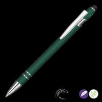 Astra-I Soft Feel GRS Recycled Metal Ballpoint Pen - Dark Green