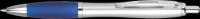 Contour Argent Ballpoint Pen - Silver - Blue