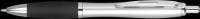 Contour Argent Ballpoint Pen - Silver - Black