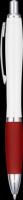 Contour Extra Ballpoint Pen - White - Red