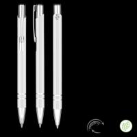 Electra GRS Recycled Metal Ballpoint Pen - White
