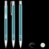 Electra GRS Recycled Metal Ballpoint Pen - Light Blue