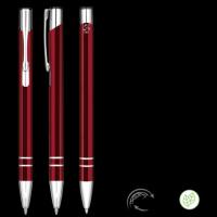Electra GRS Recycled Metal Ballpoint Pen - Red