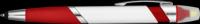 Spectrum Hi-Max 2 in 1 Highlighter Ballpoint Pen - Red