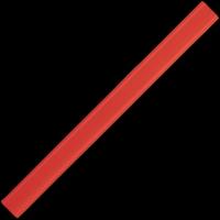 Certified Sustainably Sourced Carpenters Wood Pencil - Red