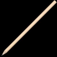 Standard Wooden Pencil with No Eraser - Natural