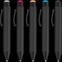 Ergo-i Soft Feel Noir Metal Ballpoint Pen with Stylus