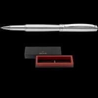 Pierre Cardin Lustrous Metal Rollerball Pen - Chrome with PB17 Box