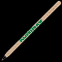 Woodstick Ballpoint Pen - Natural Wood - Black
