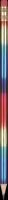 Wooden Rainbow Pencil - Sharpened