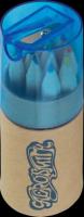 Sharp Set - 12 Colouring Pencils in Tube with Sharpener