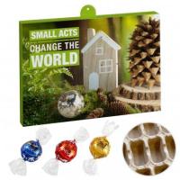 Premium Gift Advent Calendar Eco with Lindt Lindor Truffles Mix