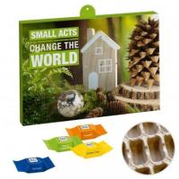 Premium Gift Advent Calendar Eco with Ritter Sport Choco Cubes