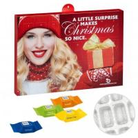 Premium Brand Advent Calendar with Ritter Sport Choco Cubes