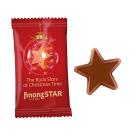 Chocolate Star in a Conventional Flowpack