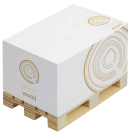 smart block rectangular on a wooden pallet EU