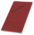 Mindnotes Enviro Smart Book Sewn Cherry EU
