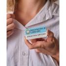 Always Recycled Essential Name Badge - Rectangle - Safety Pin  (25598)