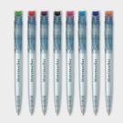 Green & Good Litani Recycled Bottle Pen - Clear blue (25060)