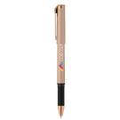 Islander Softy Rose Gold Designer Metallic Gel Pen w/Stylus (25104)