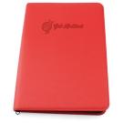ECO a4 zipped conference portfolio with gusseted pocket for small laptop or tablet in COMO rPET (25591)