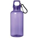 Oregon 400 ml RCS certified recycled plastic water bottle with carabiner (25330)