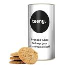 Oatie Flip Biscuits in a personalised teeny tube 100g (25846)