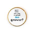 Moustache Chocolate Coin Label