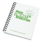 Enviro-Smart- A5 Recycled Polyprop Cover Wiro-Bound notepad.