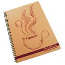 Enviro-Smart- A4 Natural Cover Wiro-Bound notepad recycled