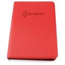 ECO a4 zipped conference portfolio with gussetted pocket for small laptop or tablet in COMO rPET   (24603)