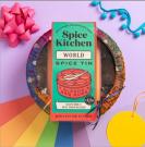 World Spice Tin with Sari Wrap